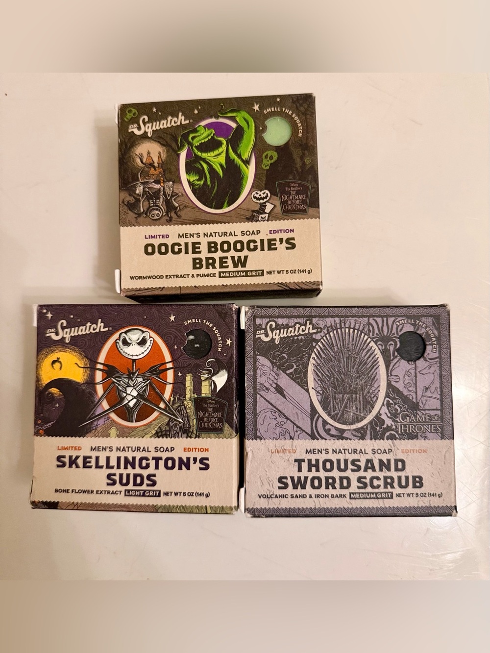 Dr Squatch Bar Soap Halloween Bundle